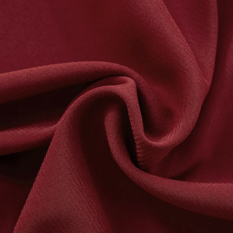 שמלת מקסי בעיצוב שסע ותחרה בעיטור קשירה - WINE