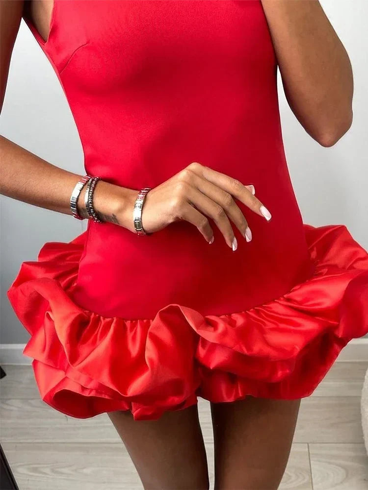 שמלת מיני בעיצוב קצפת - Rosalie