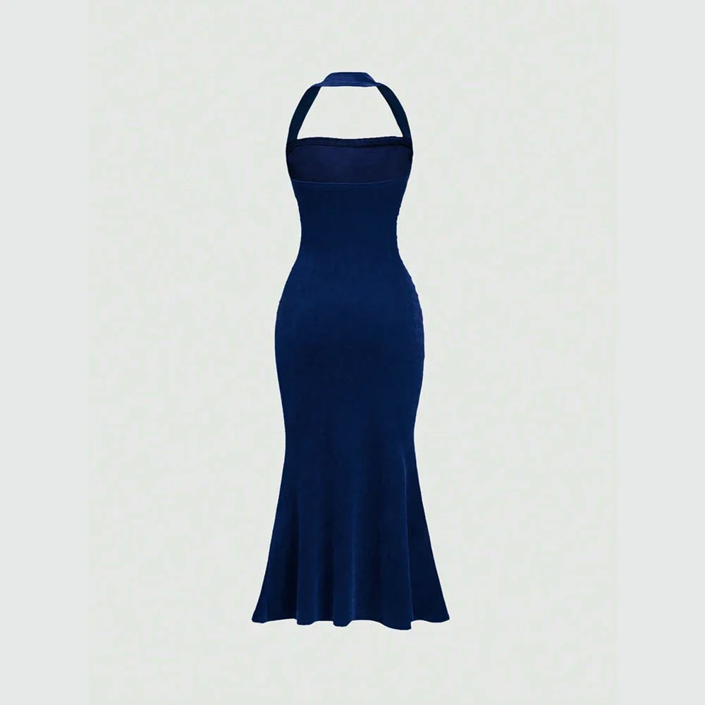 שמלת מקסי קטיפה - Laylani