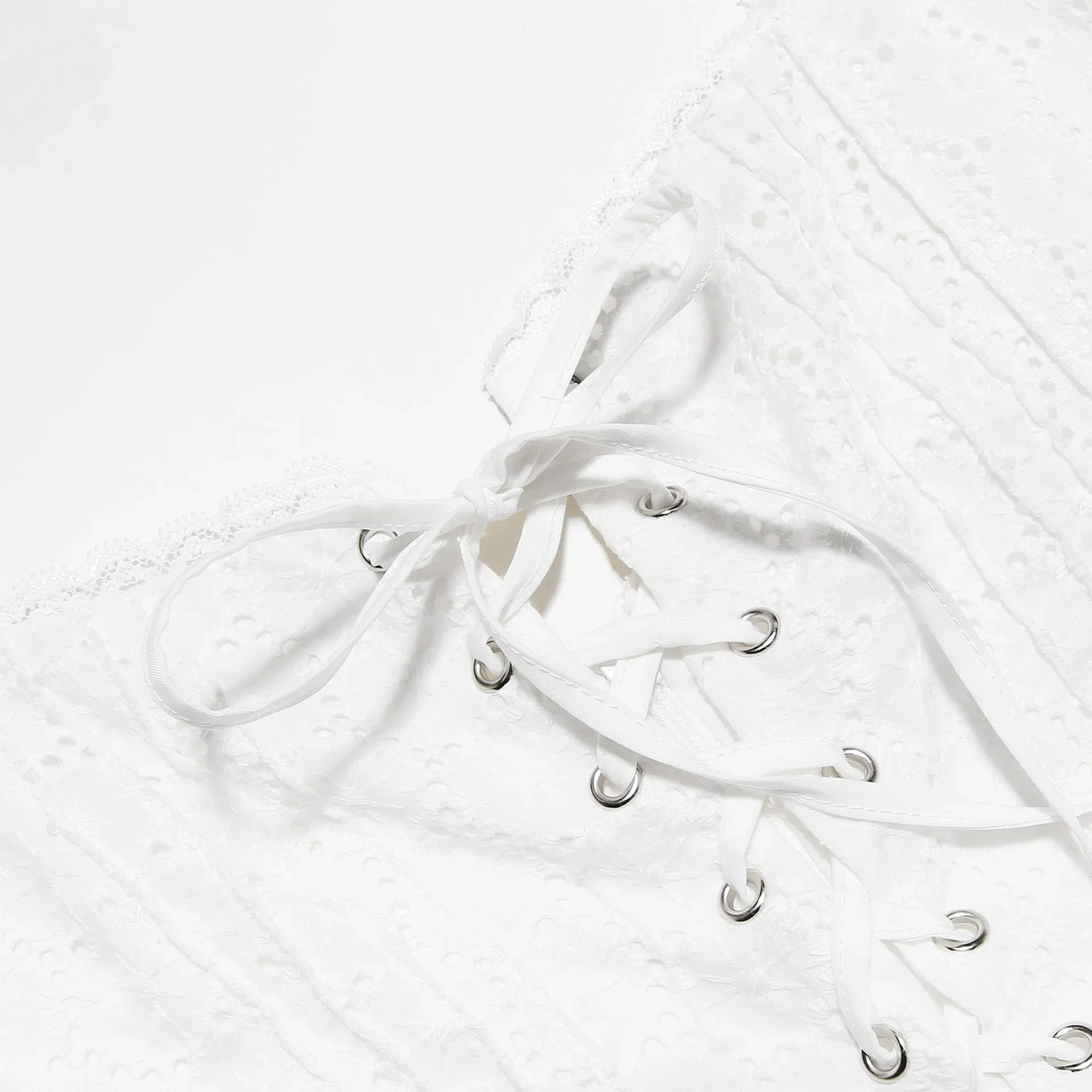 שמלת מידי סטייל כפרי בגזרת A בעיצוב קשירה - SUNRISE