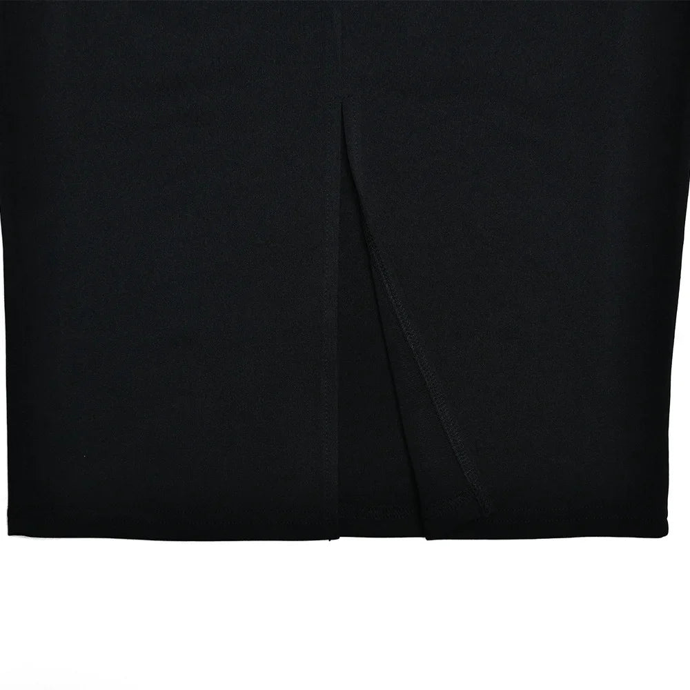 שמלת מידי בשילוב שיפון - תניר