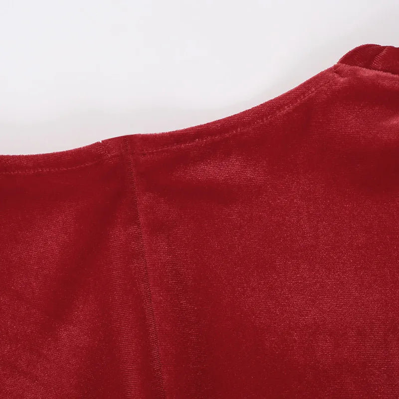 שמלת מיני קטיפה - לוליתה