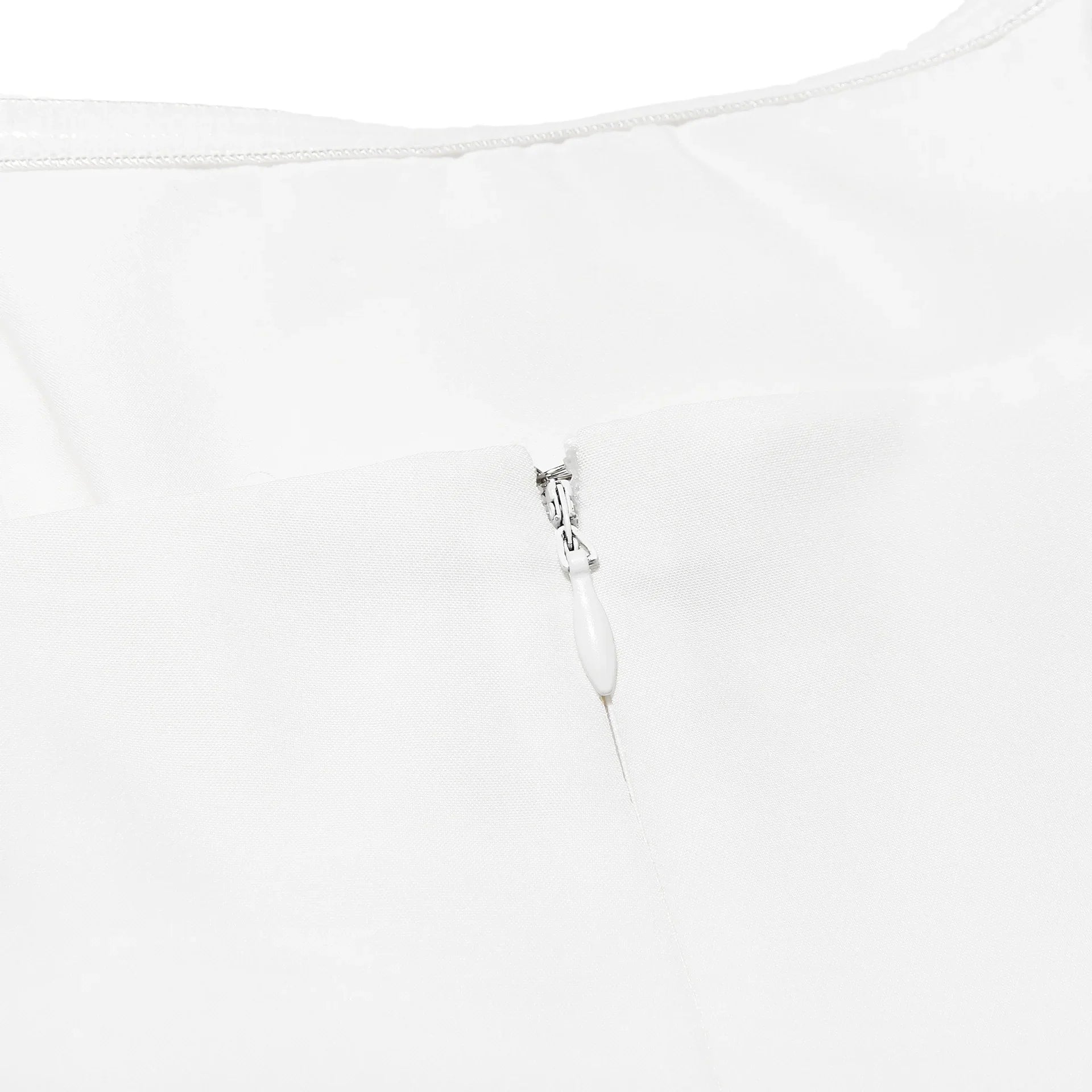 שמלת מיני סטרפלס בגזרת A - Carla