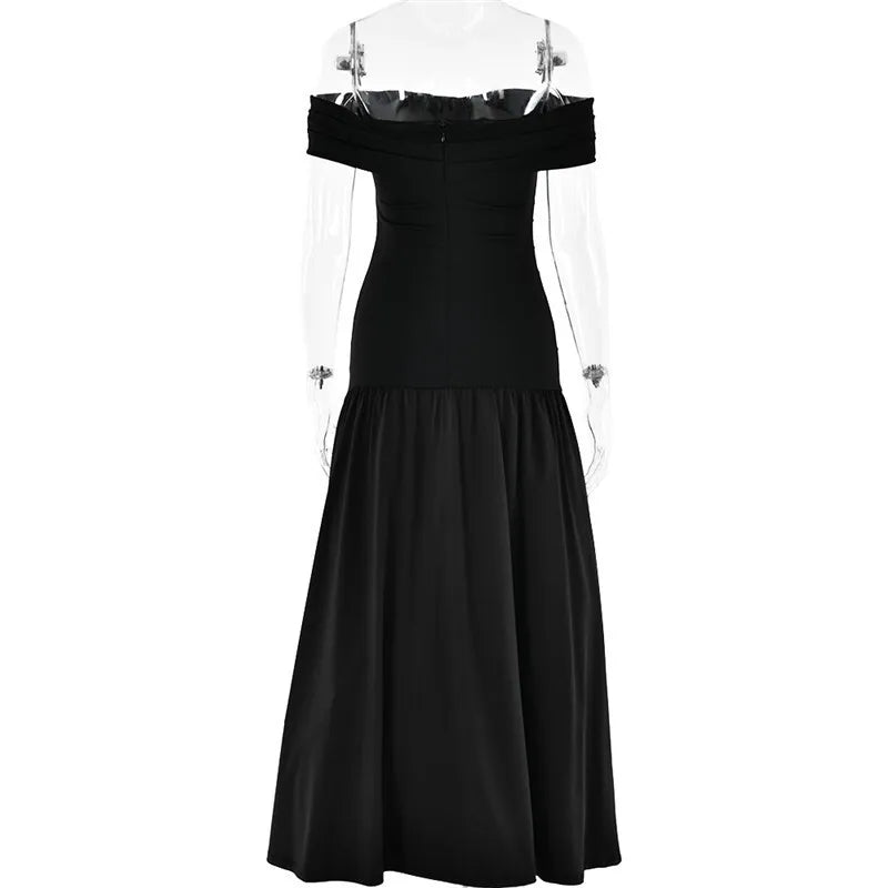 שמלת מקסי כתפיים חשופות - תהילה