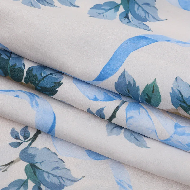 שמלת מידי אלגנטית בהדפס פרחוני בגזרת A - פלוריין