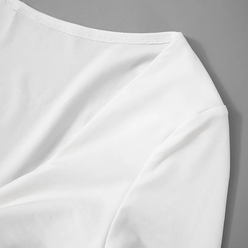 שמלת מיני מלמלה שרוולי פעמון - דוריה