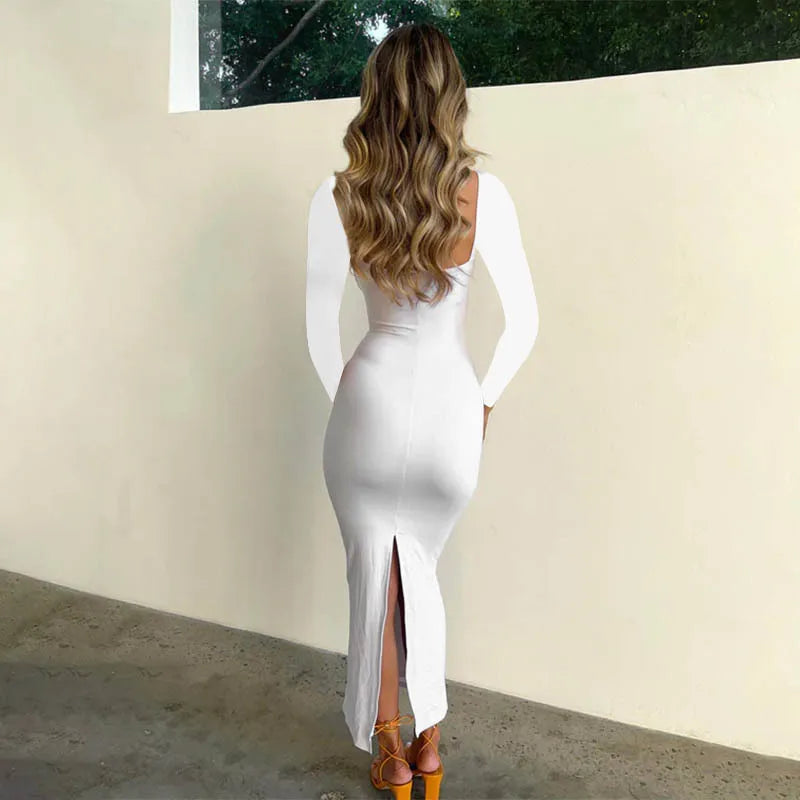 שמלת מקסי בעיטור תחרה - מוראלה