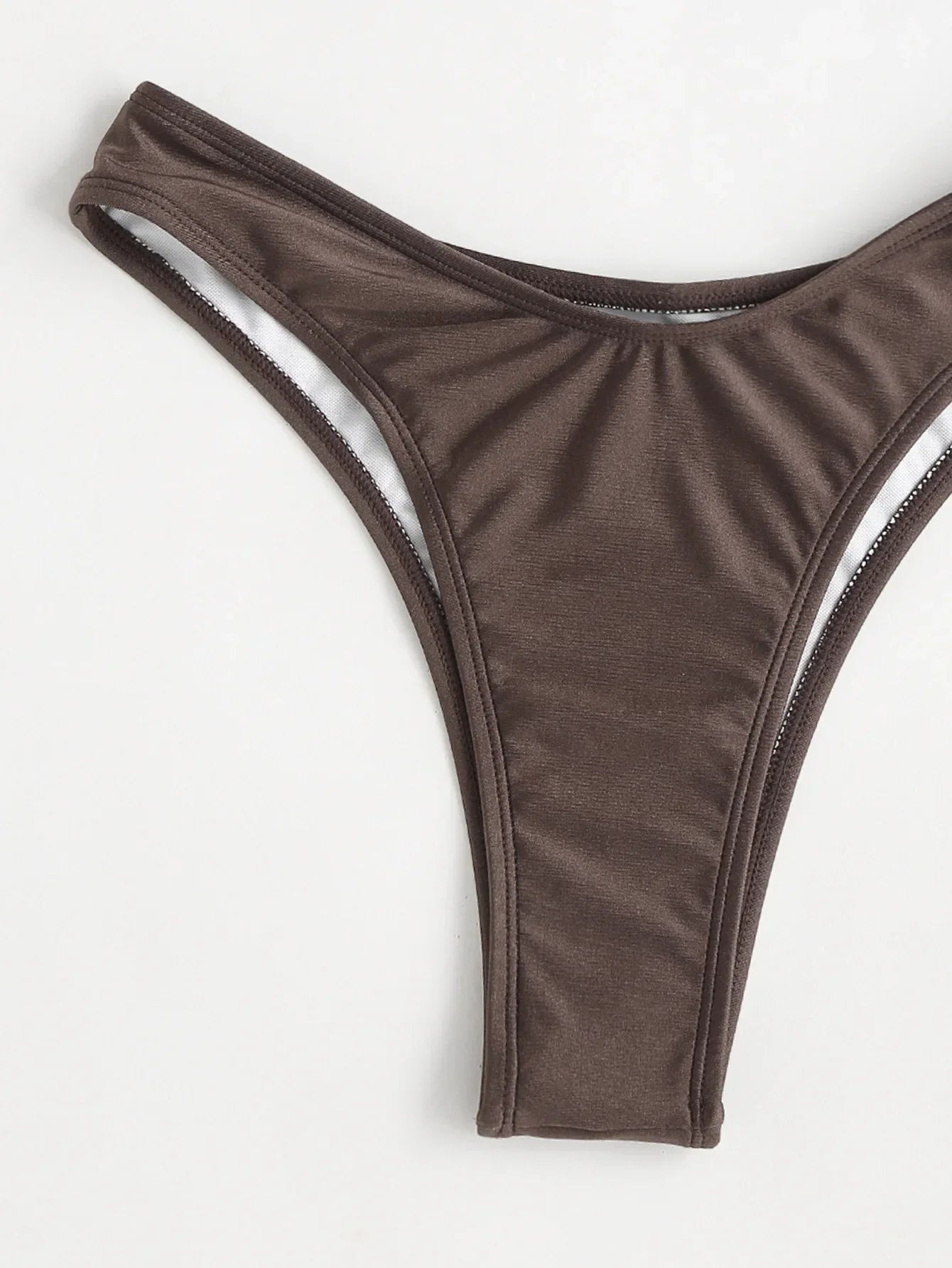 בגד ים סטרפלס גזרה גבוהה - ARIEL