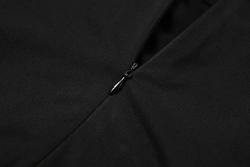 שמלת מקסי צמודה מחטבת - נועה