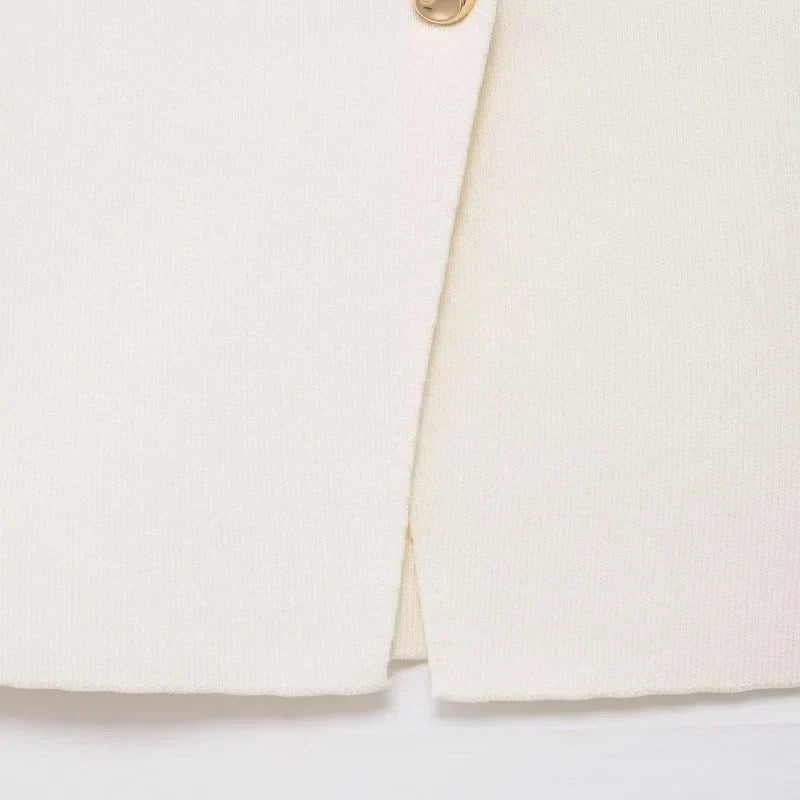 סריג אלגנטי ללא שרוולים - קורי