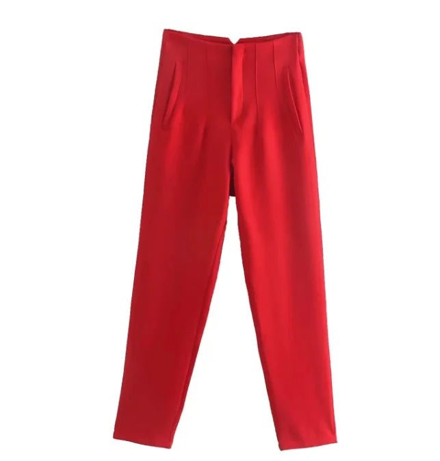Tailored pencil pants