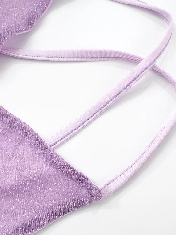 שמלת מקסי נצנצים בעיטור מלמלה ופפיון - נואלה