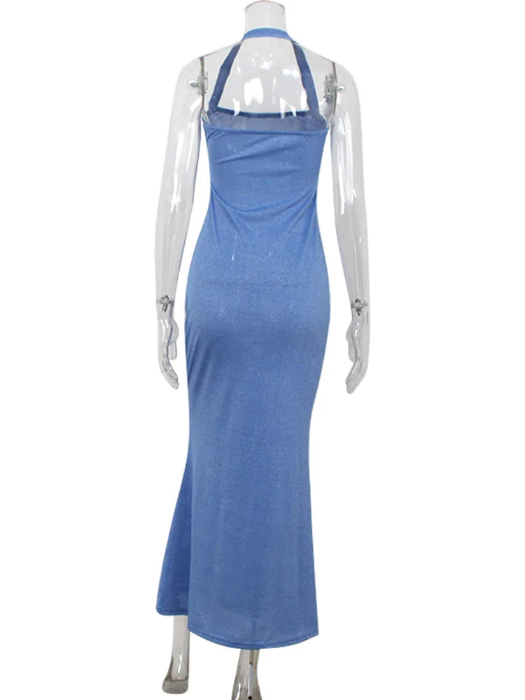 שמלת מקסי נצנצים - Lilianna