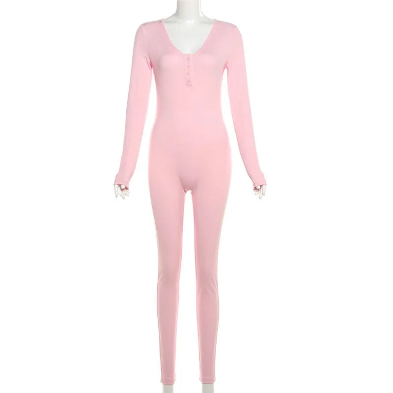 אוברול סרוג ארוך - Alanna