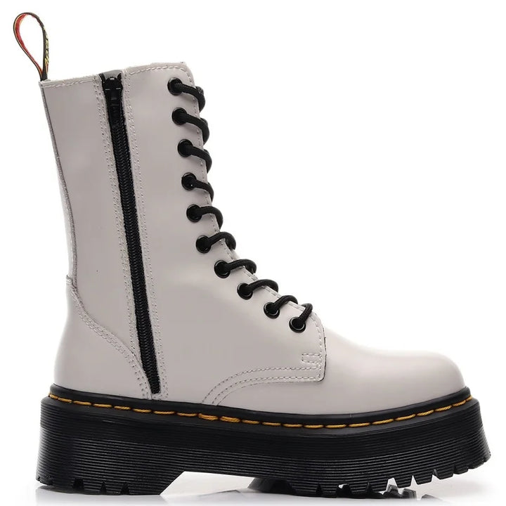 Faux leather rain boots - Skyler