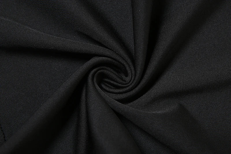 אוברול צמוד בד מחטב מכנסיי פדלפון סגירת רוכסן - Peyton