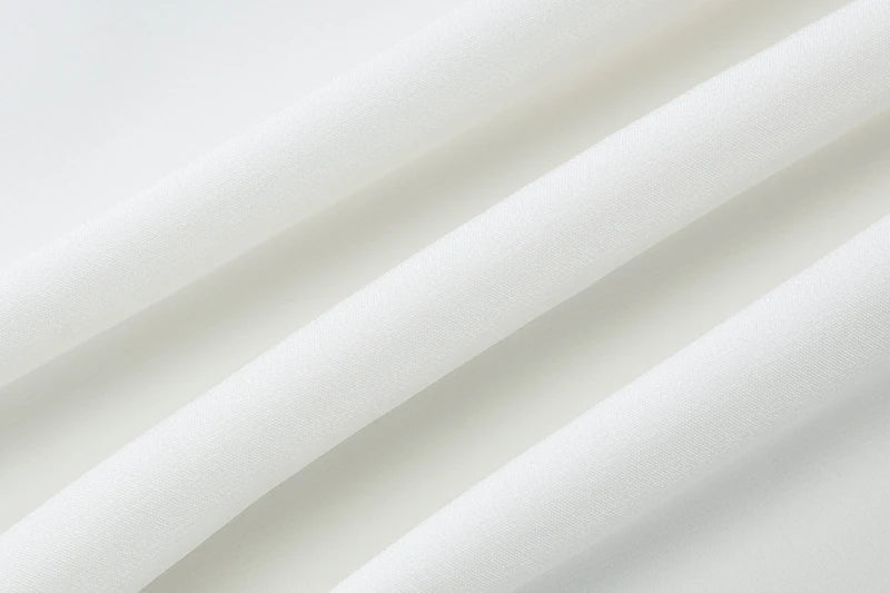 שמלת מקסי בגזרת A כתפיים חשופות גב פתוח - אל