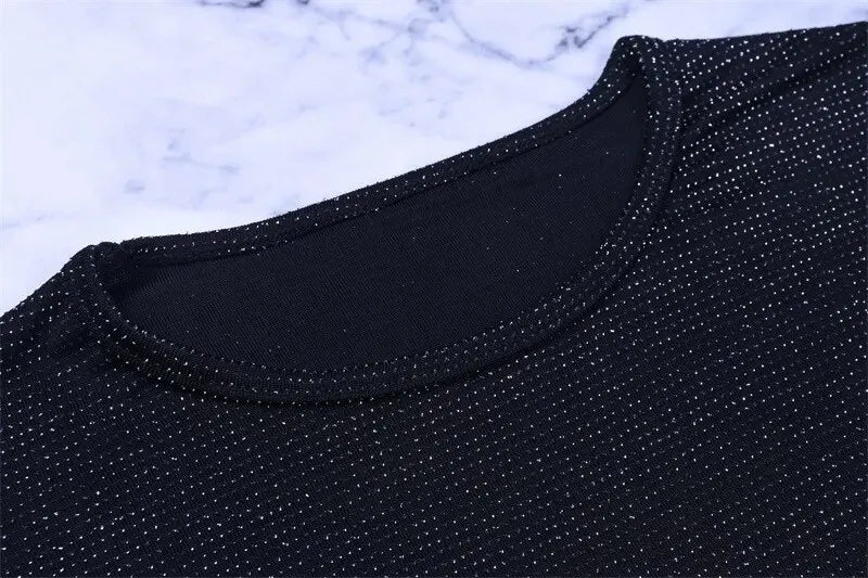 שמלת מידי נצנצים - Scarlett