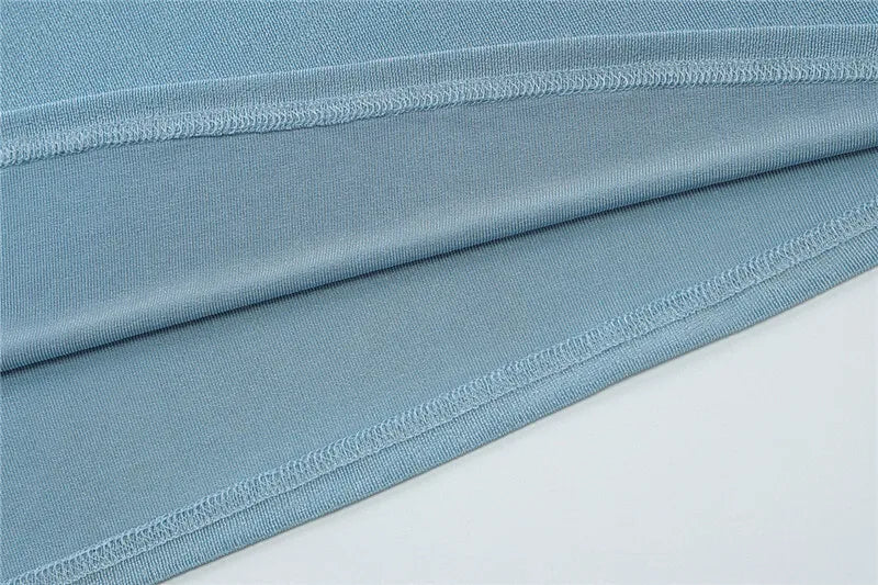 שמלת מקסי סרוגה בעיצוב פתח כתפייה אחת - Ember