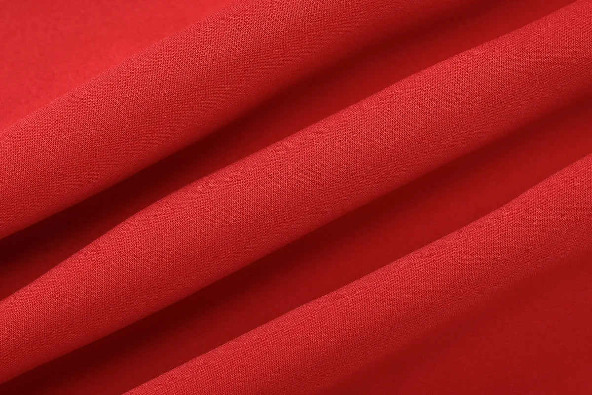 שמלת מיני סטרפלס בגזרת A בעיטור צעיף תואם - Amelie