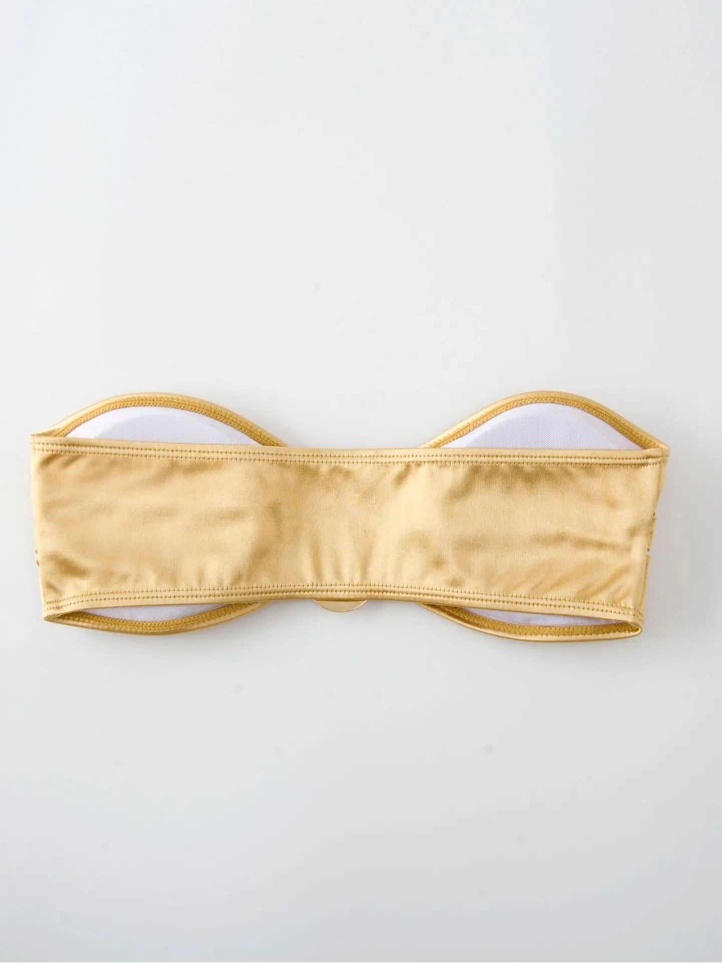 בגד ים סטרפלס גזרה גבוהה - ARIEL