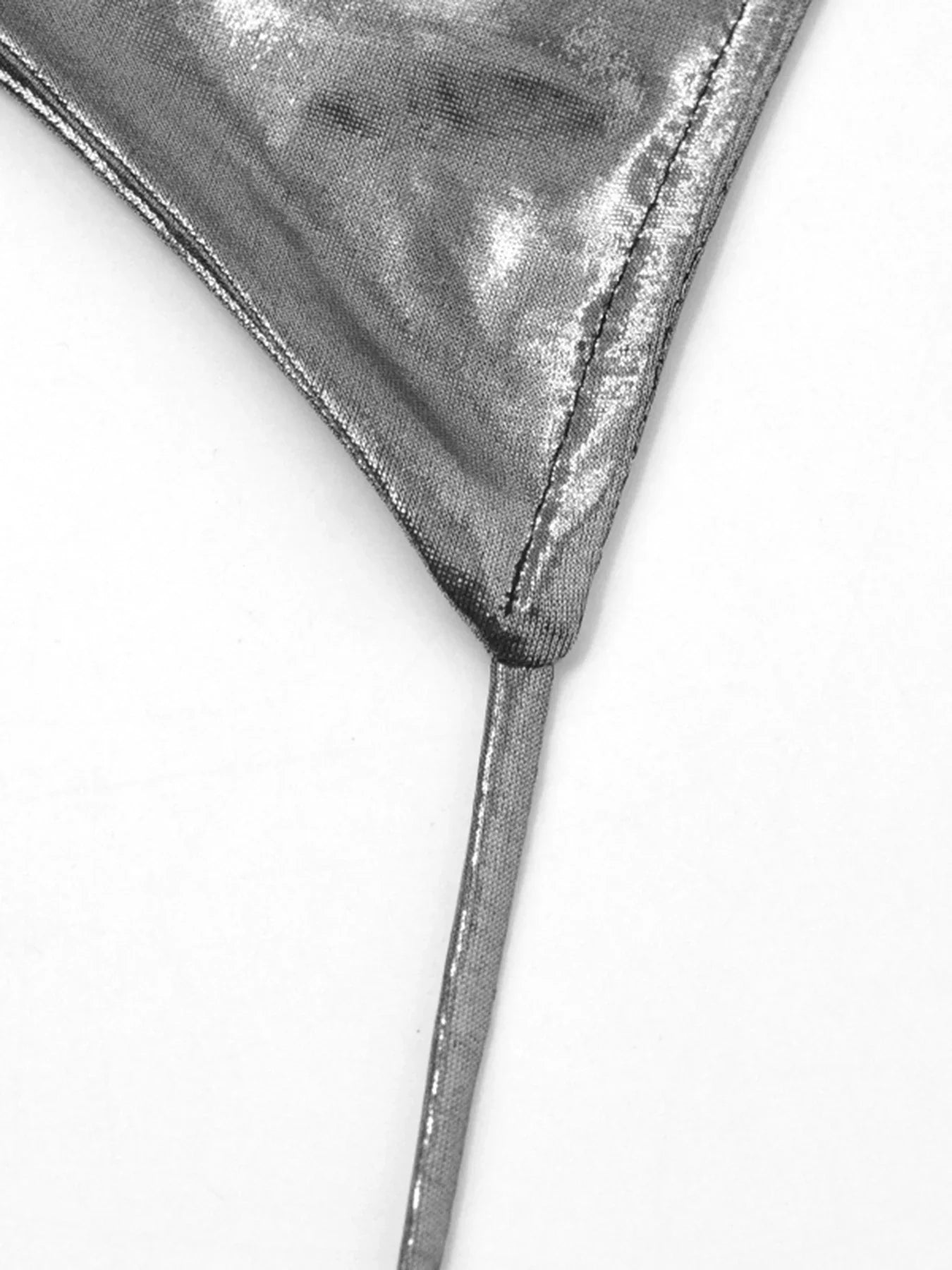 שמלת מקסי גב פתוח סטייל מטאלי - ALEXA