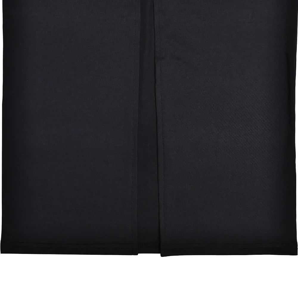 שמלת מקסי צווארון גולף גב פתוח - LINA