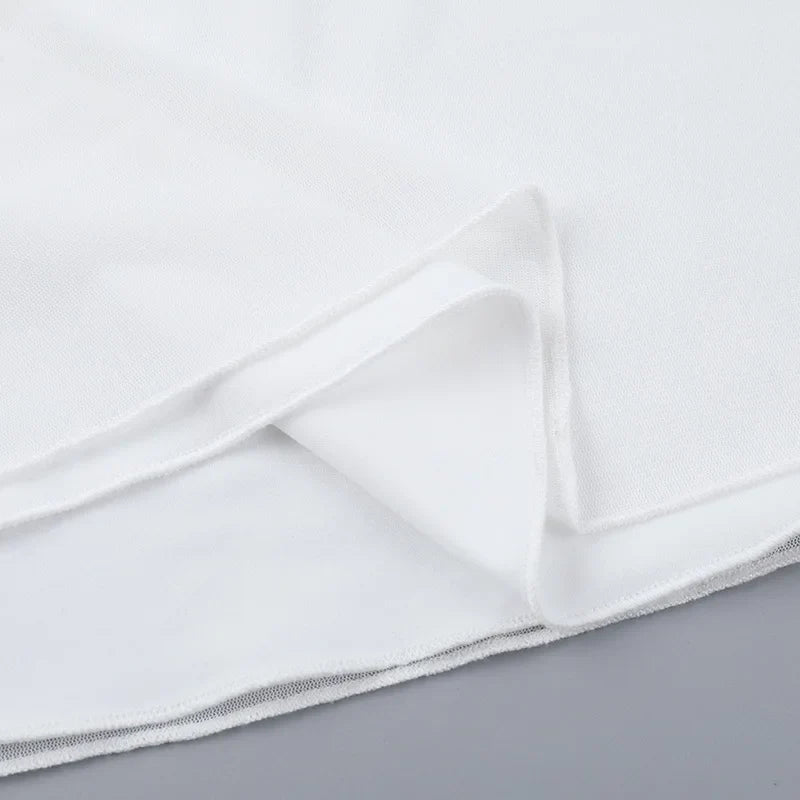 שמלת מיני בעיטור תחרה גב פתוח - יאז