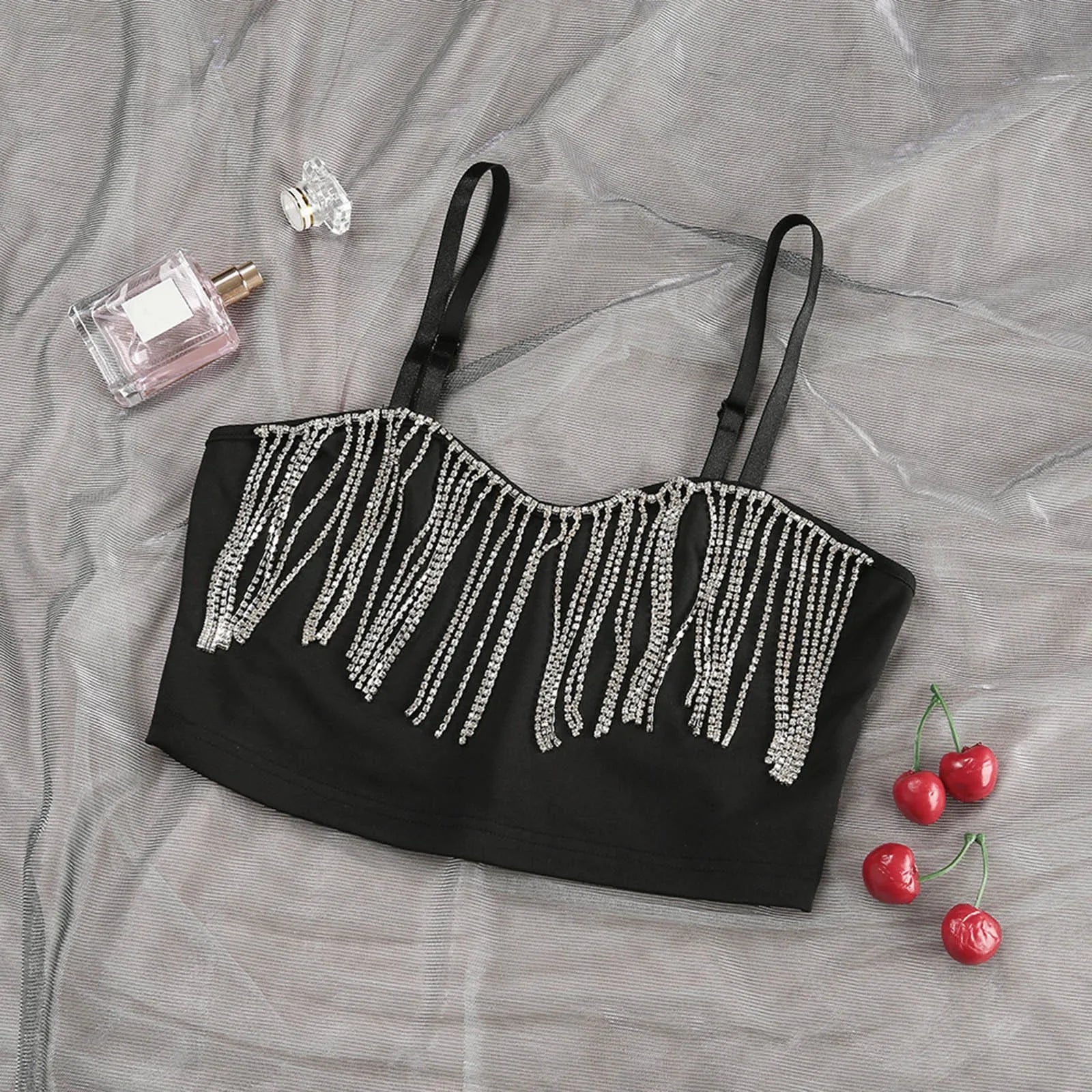 טופ בעיטור פרזנזים זרקונים מנצנצים- Logan