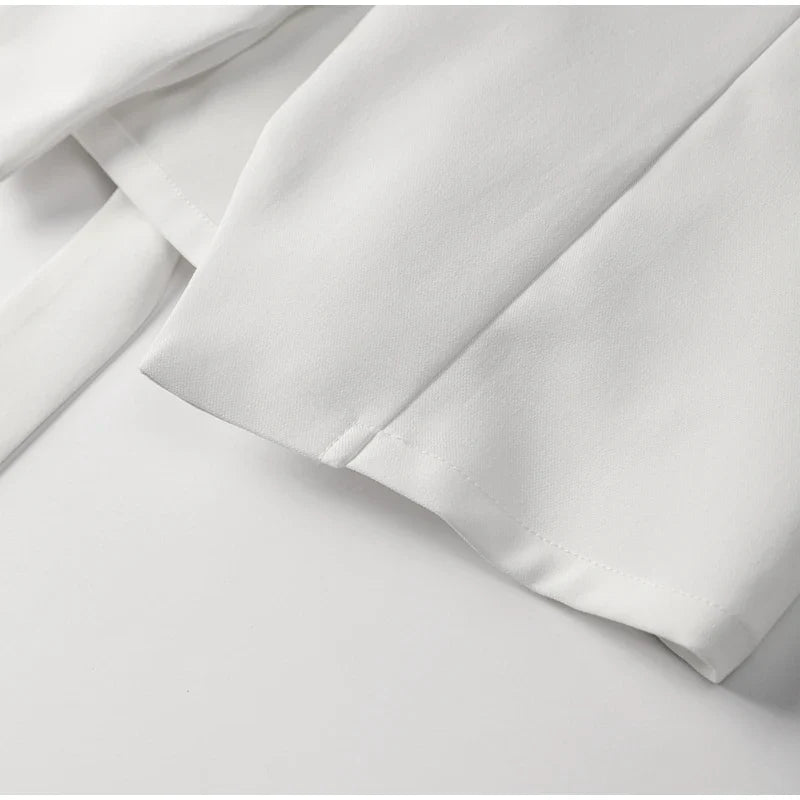 חליפת שני חלקים מחויטת מכנסיים ווסט כפתורים - פאולה