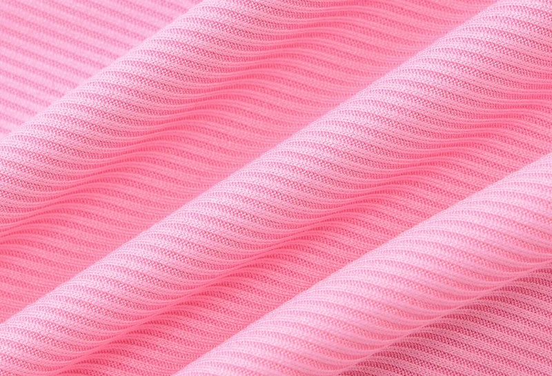 שמלת מיני סרוגה בגזרת A צווארון פולו - רג'ינה