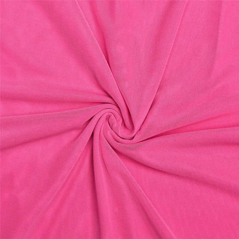 שמלת מקסי שיפון צמודה בעיטור תחרה - רוזליה