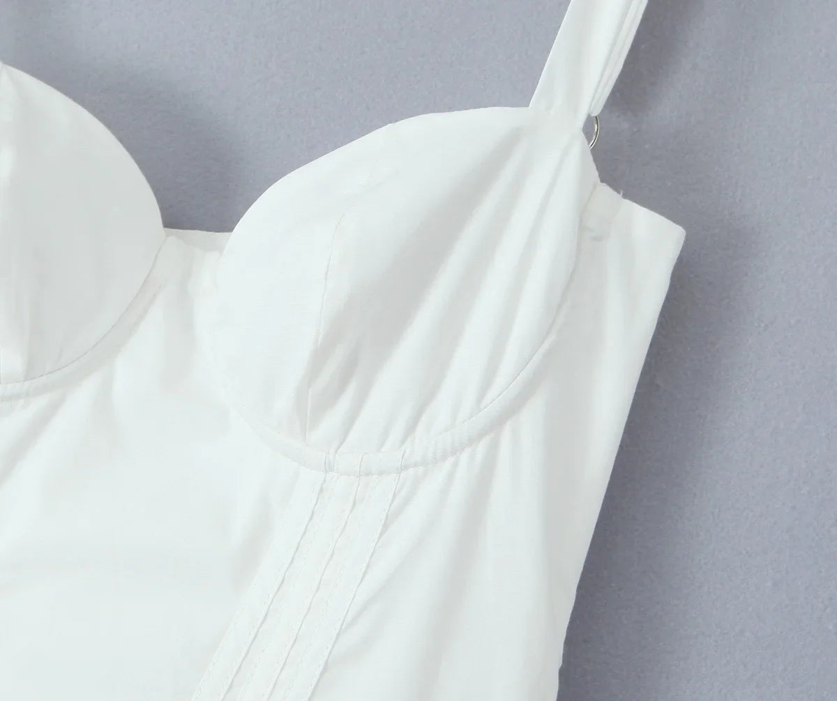 שמלת מידי בגזרת A בעיטור שסע - Paloma