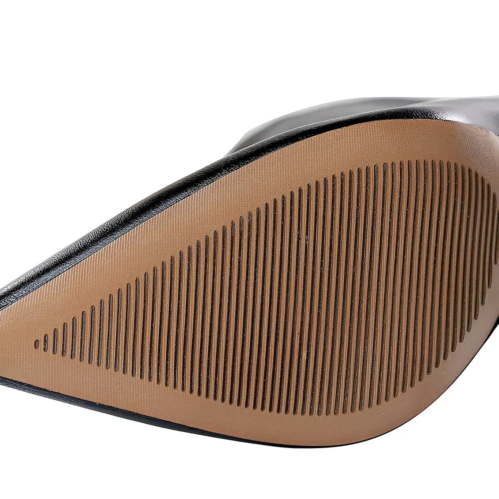 מגפי עקב דמוי עור פרווה פנימית מחממת - DORI