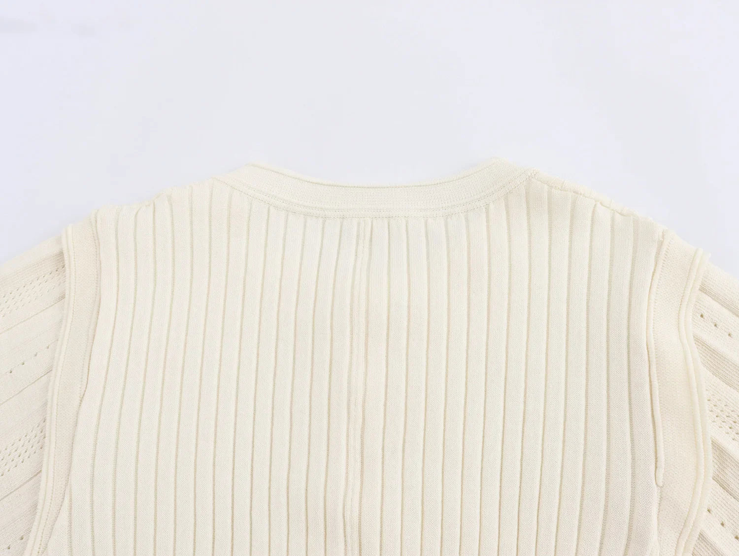 שמלת מידי סרוגה בעיצוב וינטג' צרפתי - מימי