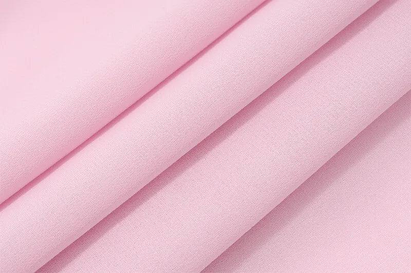 סט שני חלקים חולצה בעיצוב סאטן וחצאית מקסי בעיטור שיפון - מקסימה