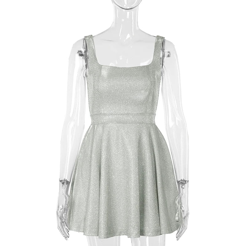 שמלחת מיני נצנצים בגזרת A - Maisie