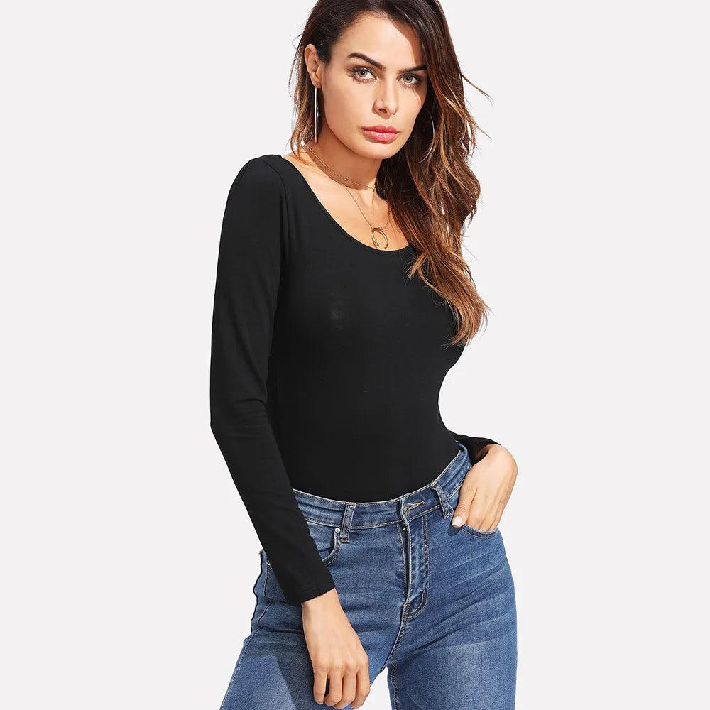 בגד גוף צמוד גב פתוח - נעומי