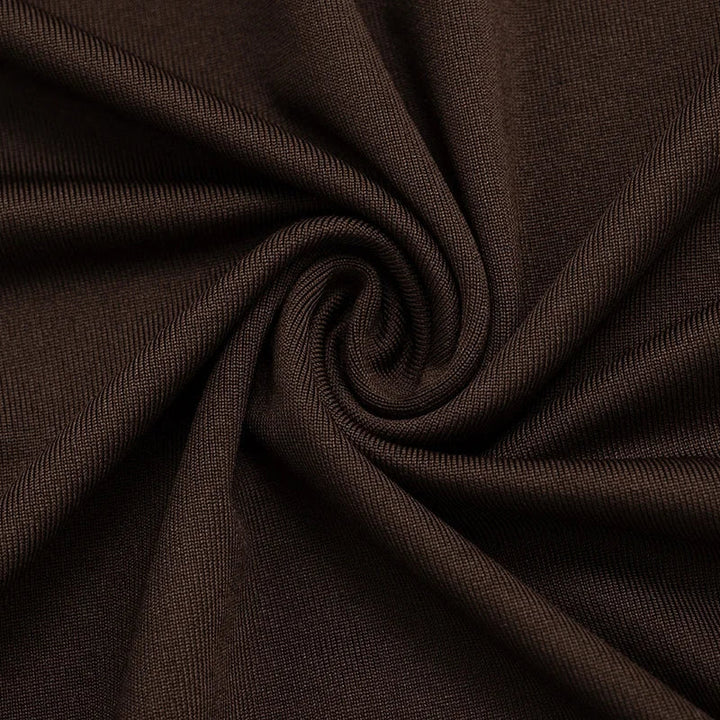 Off-the-shoulder maxi dress with lace design - LINI