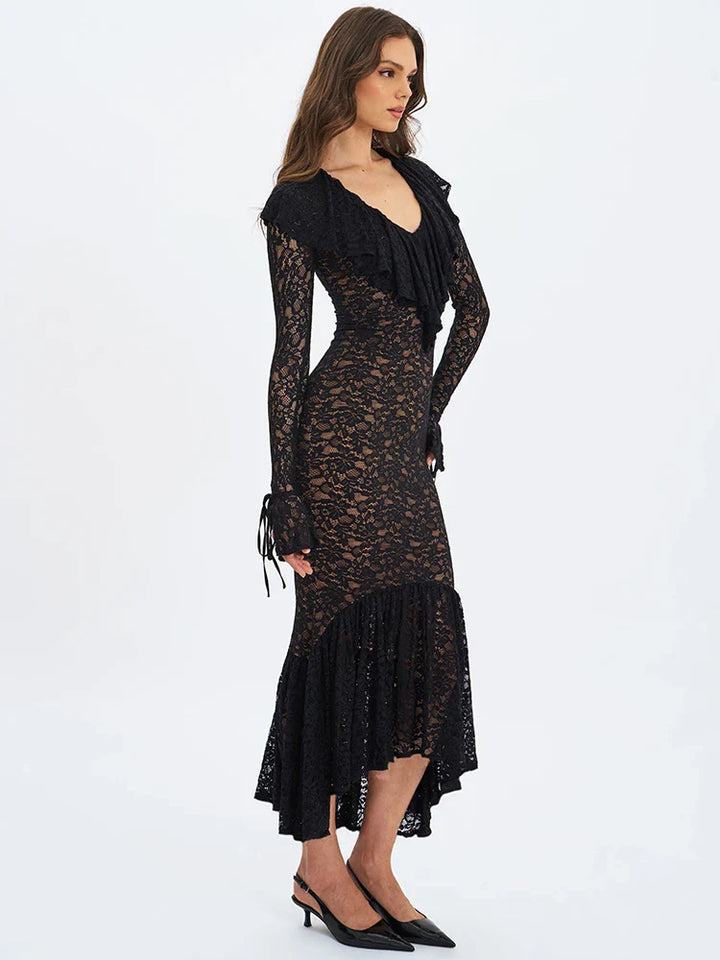 Lace maxi dress - NONA