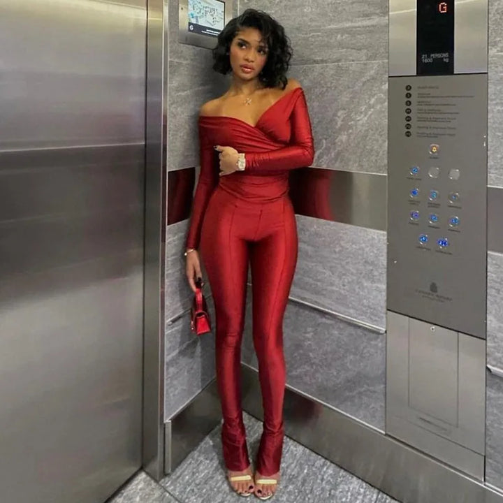Two-piece suit with a shirt and pants - Mimi