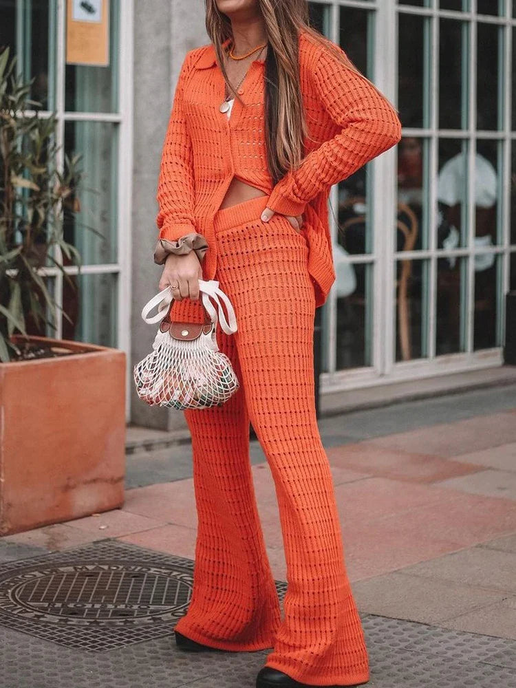 חליפת בוהו שני חלקים - אדיקה