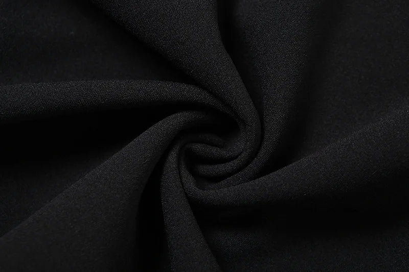 שמלת מיני בגזרת A צמודה לצוואר צווארון V - Marlowe