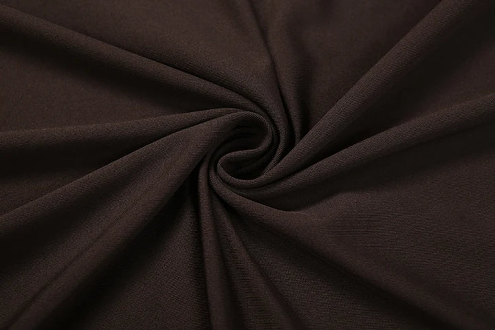 Open-back collar maxi dress with pleats and slit design - Bianca