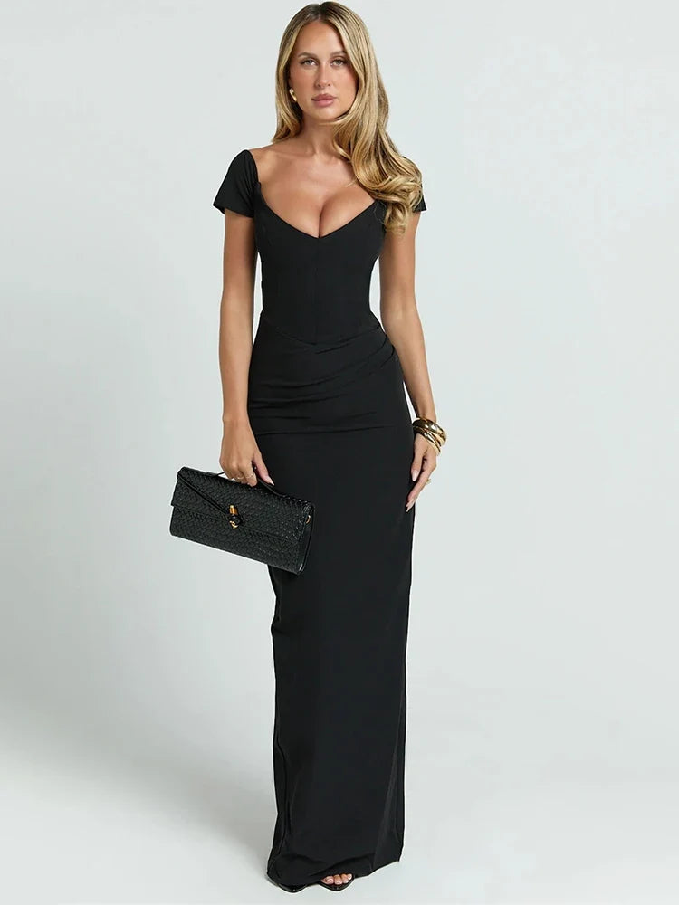 Elegant maxi dress - AYRA