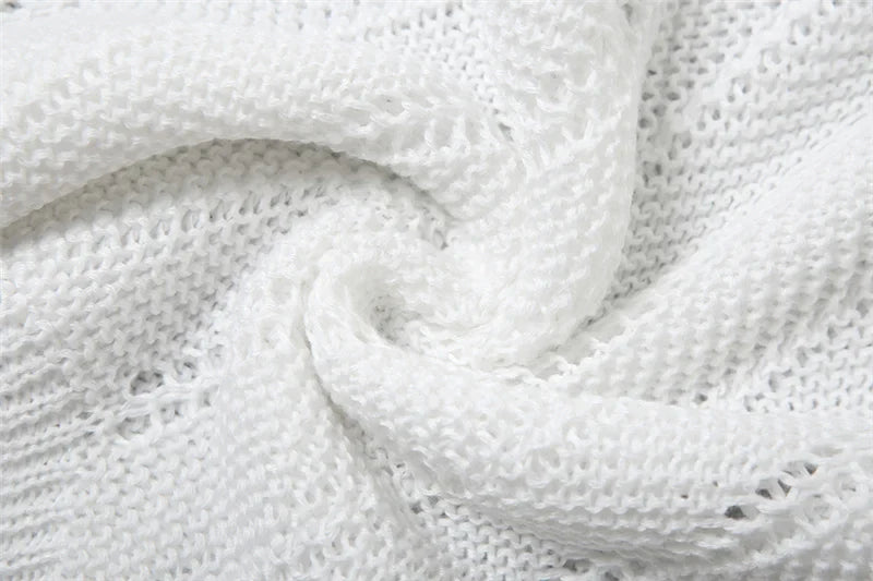 שמלת מקסי חוף סרוגה - Alyssa