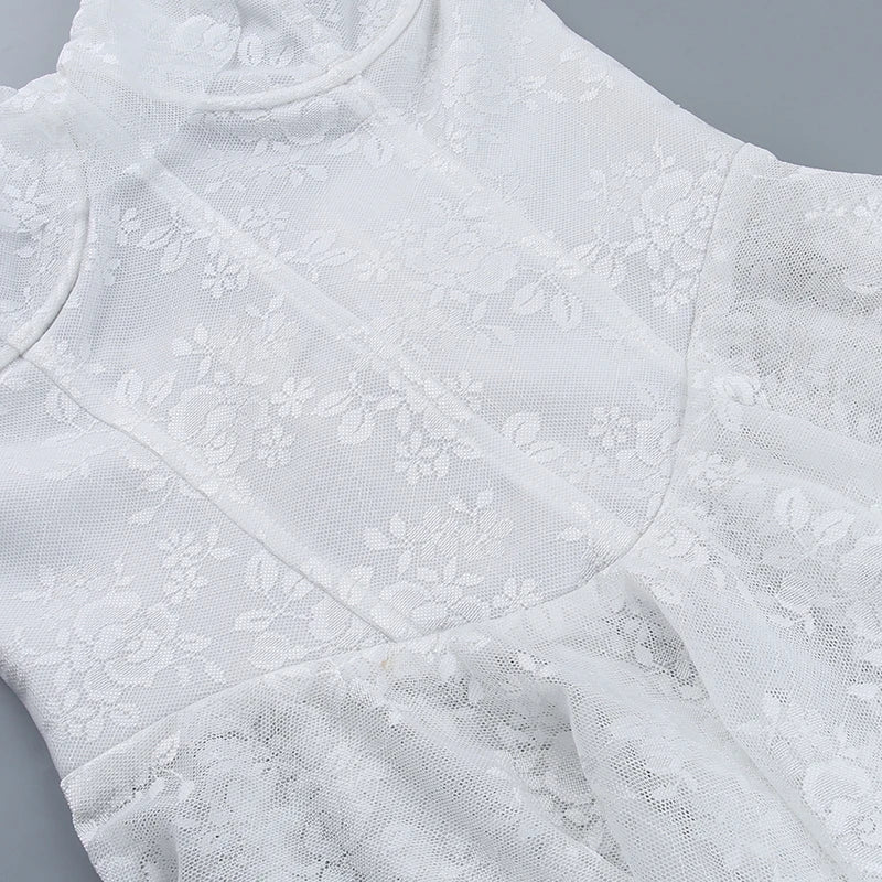 שמלת מיני תחרה - קוני