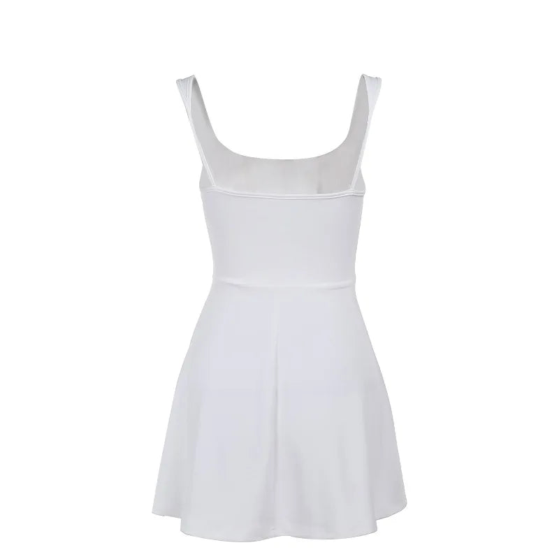 שמלת מיני בגזרת A בעיצוב מחוך - קטיה