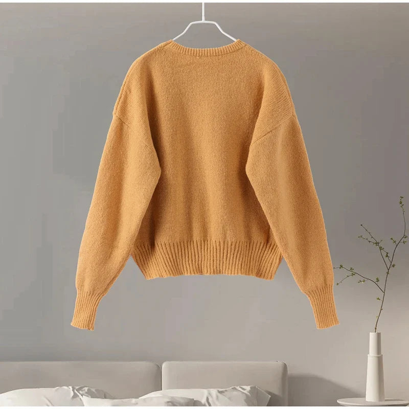 סט שני חלקים סרוג חולצת אובר סייז וחצאית מיני - יעלה