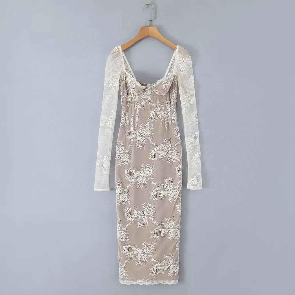 שמלת מידי תחרה - אליזבט